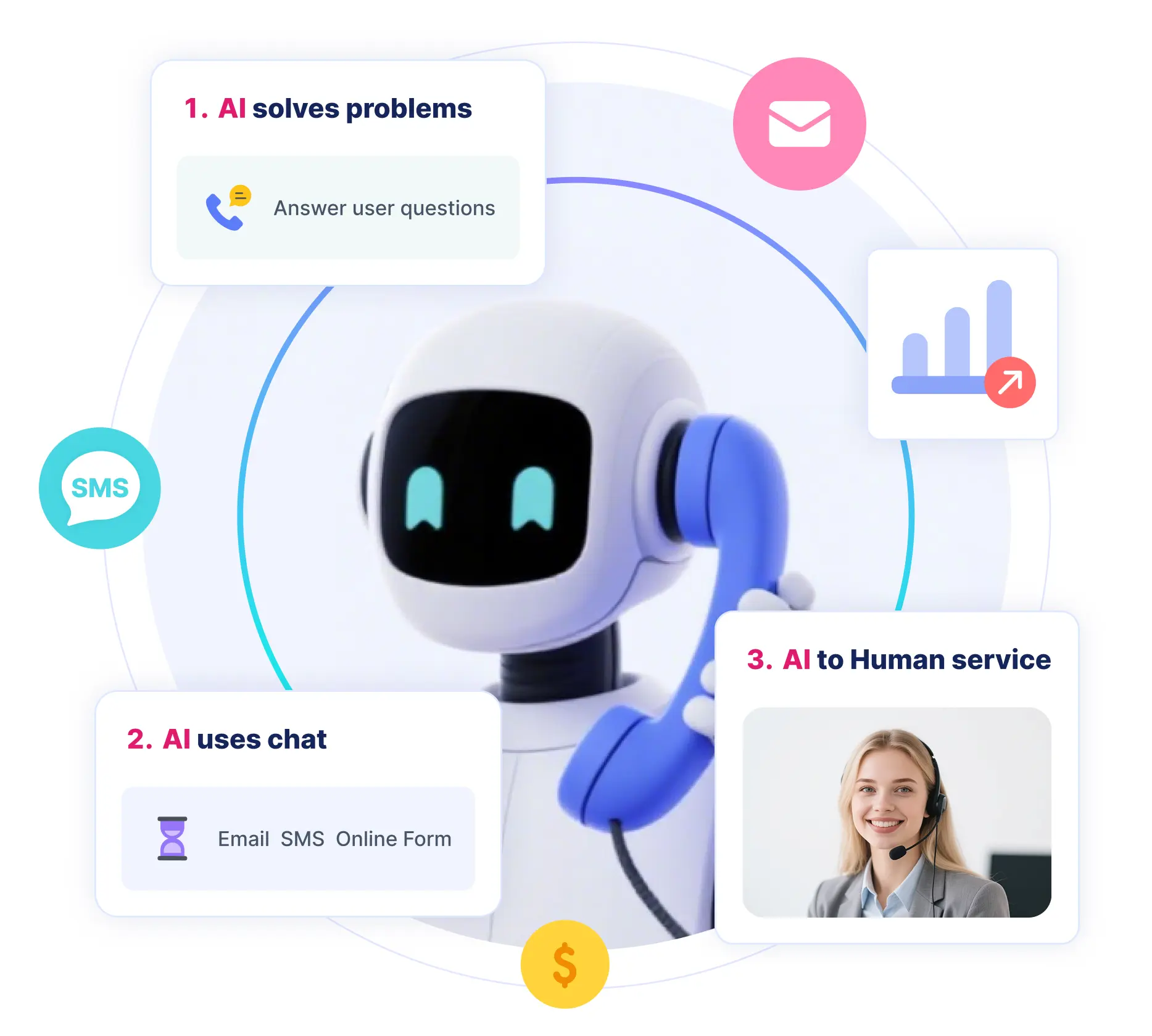 Astronaut in the air